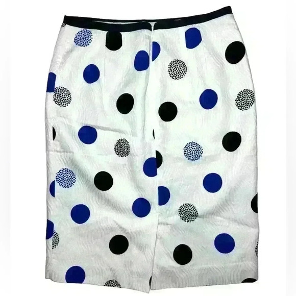Talbots Petites Polka Dot Skirt - Picture 2 of 8